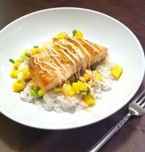 Salmon with Teriyaki Glaze