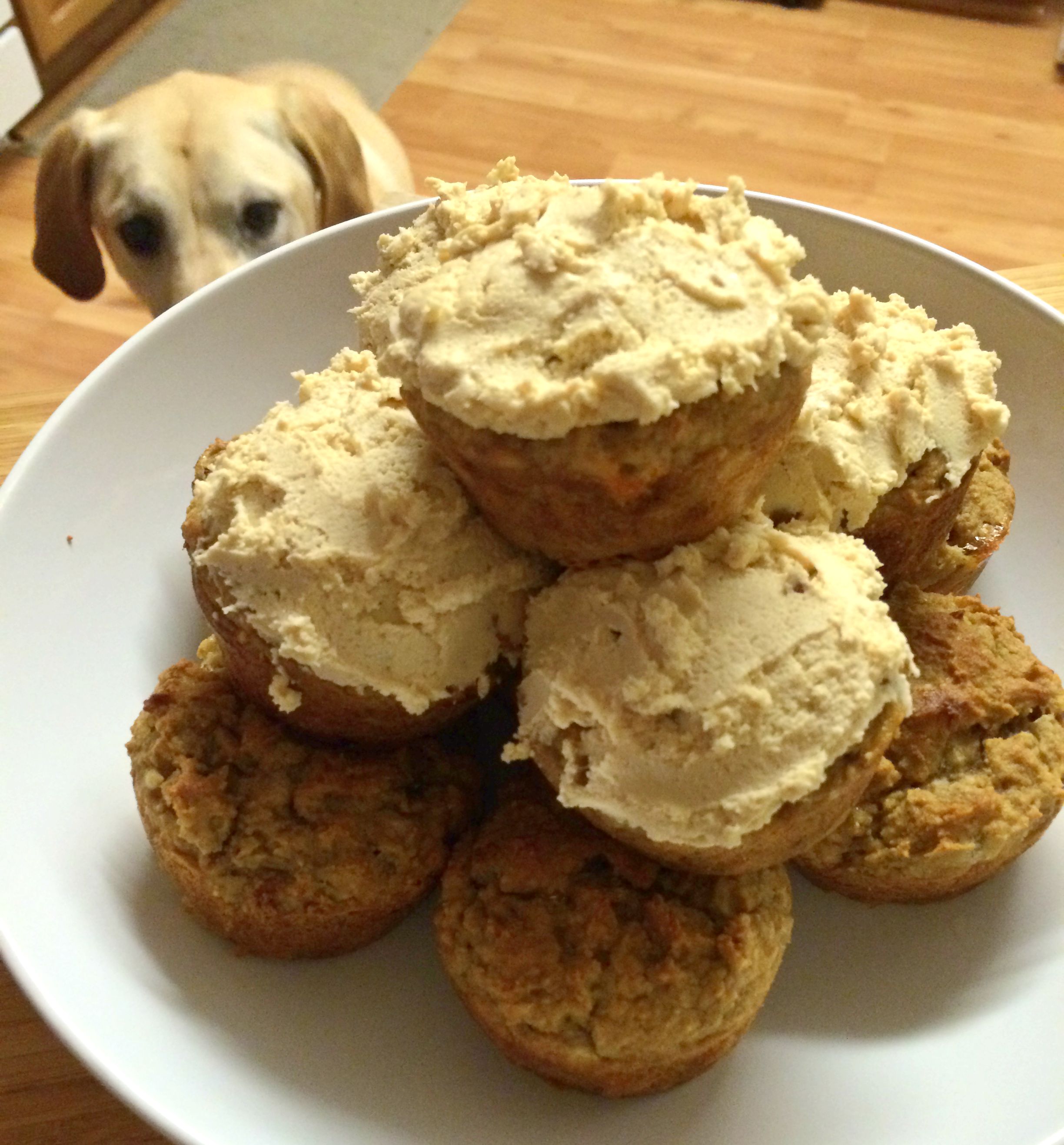 Peanut Butter Pupcakes