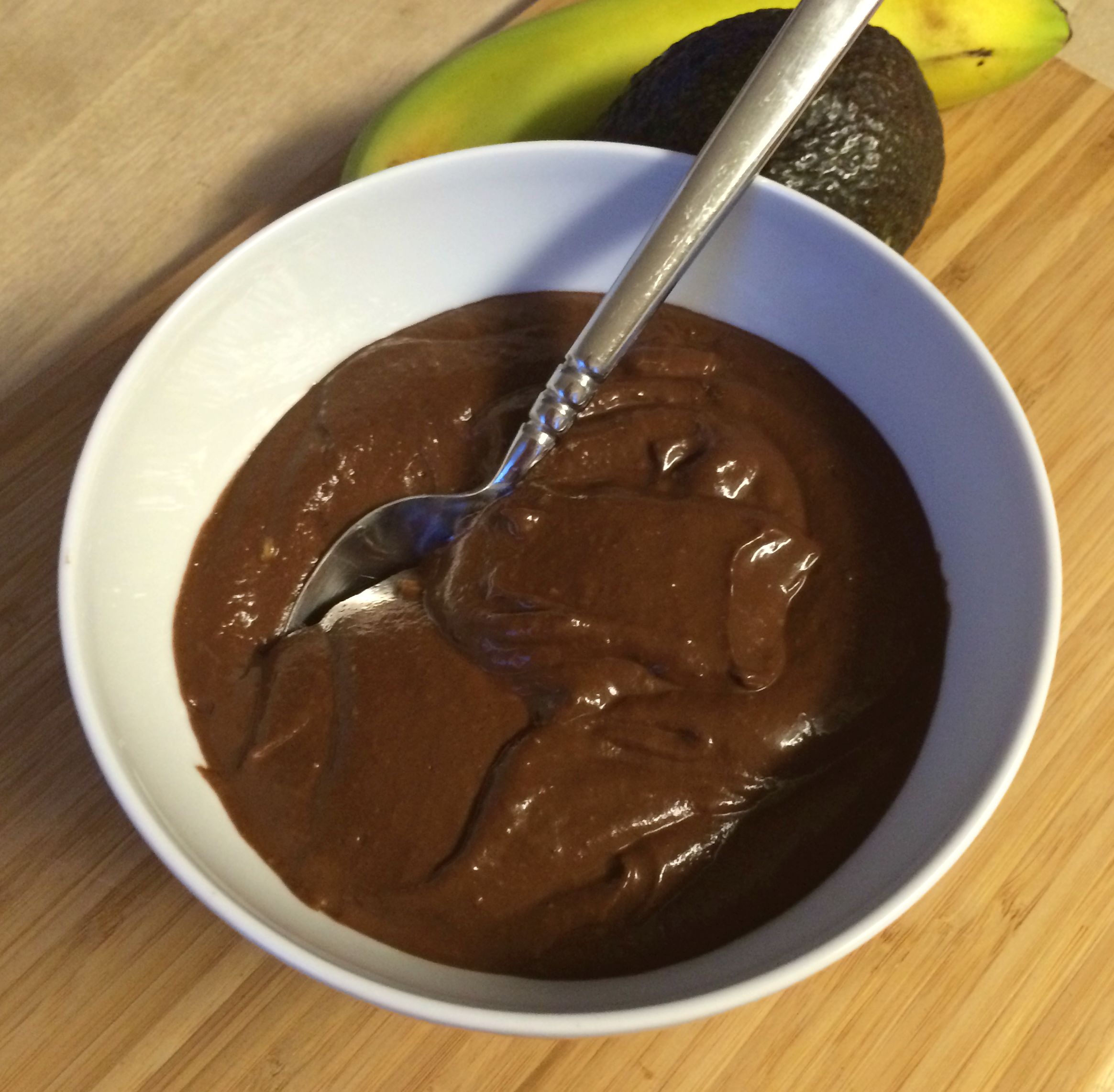 Chocolate Avocado Banana Pudding