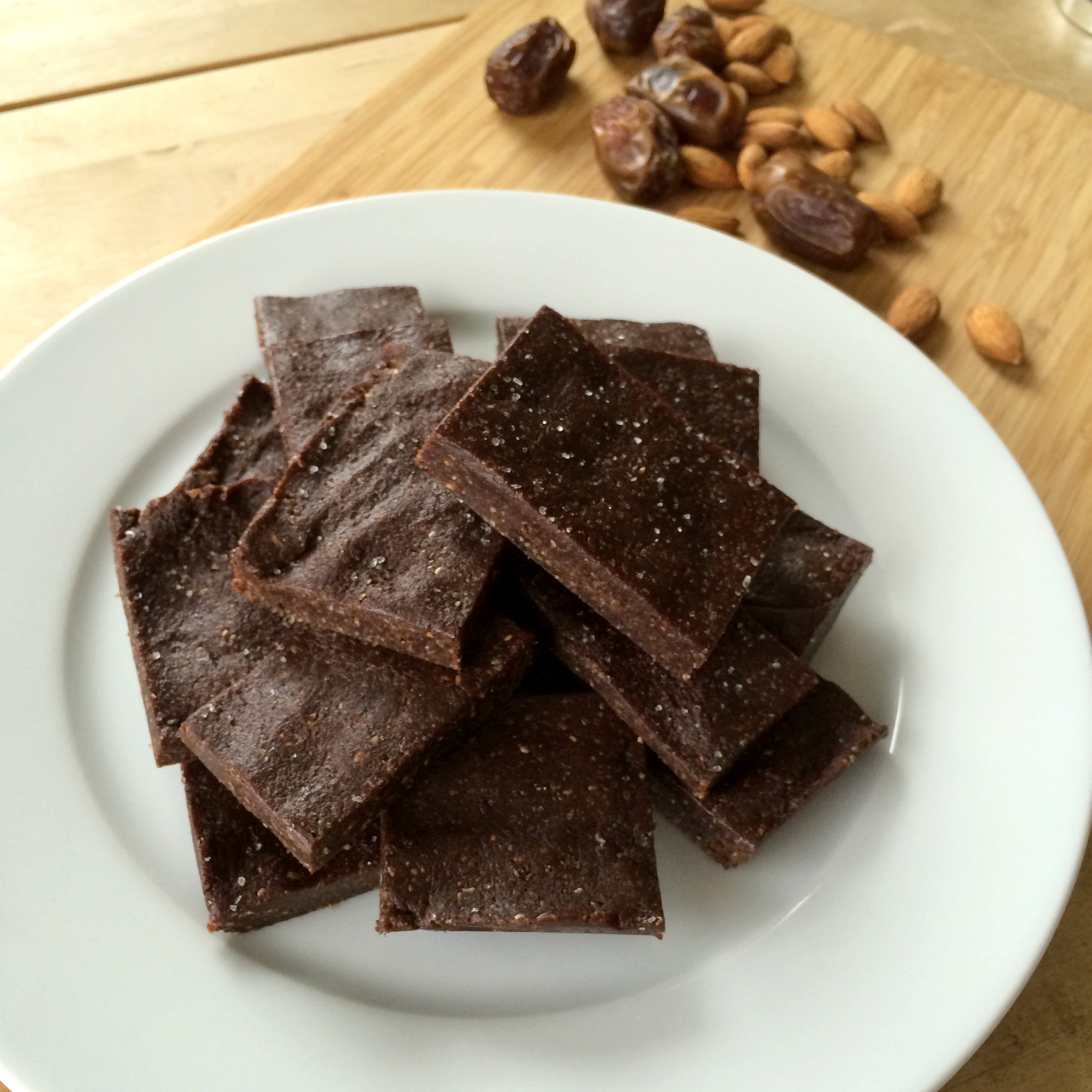 Salted Chocolate Chia Energy Bars