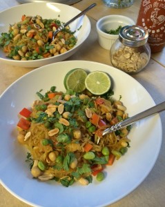 Stir Fried Spaghetti Squash 