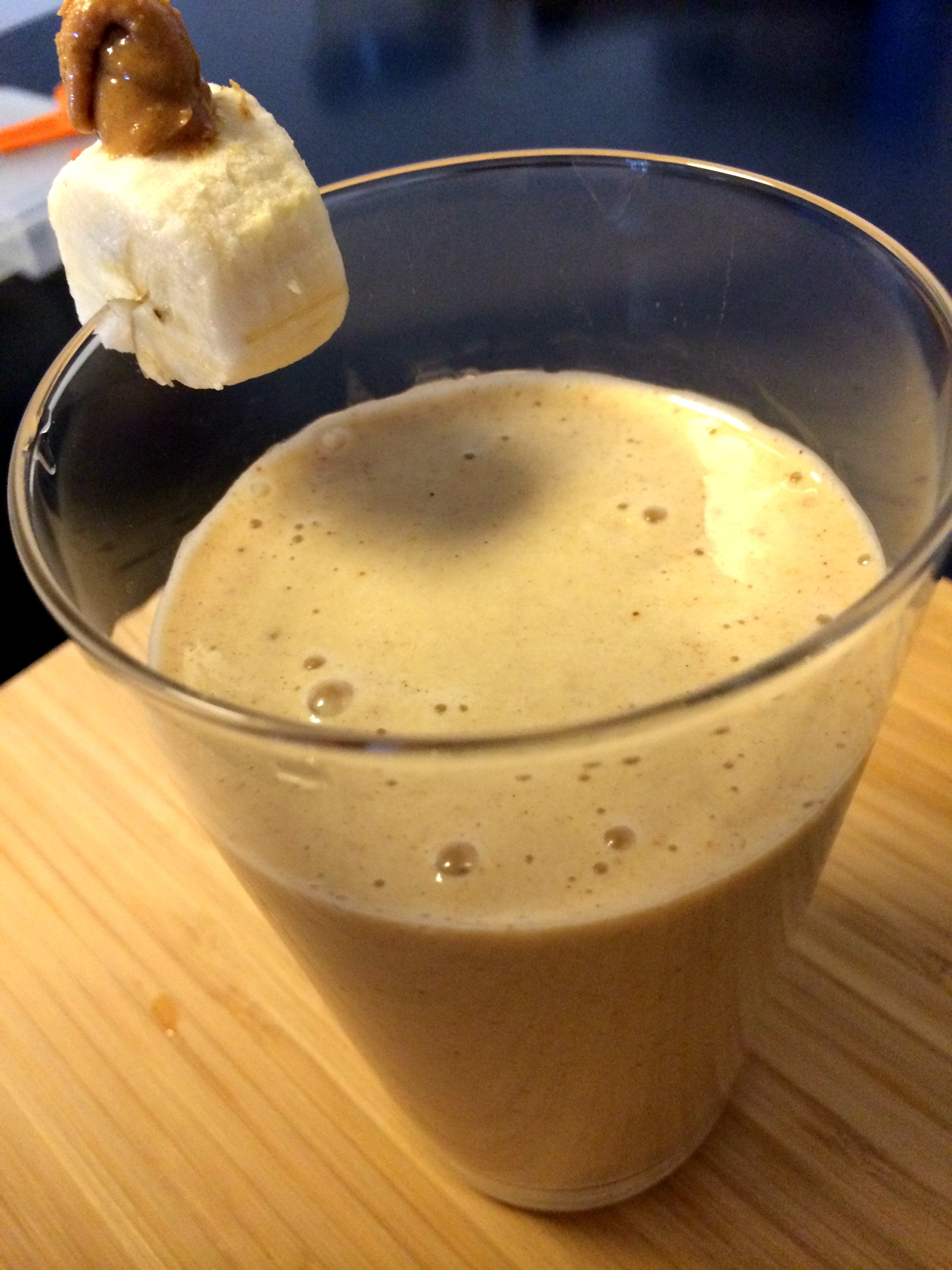 Banana, PB, & Cinnamon Milkshake