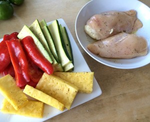 Grilled Hawaiian Chicken Bowls