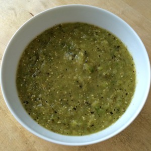 Roasted Tomatillo Salsa