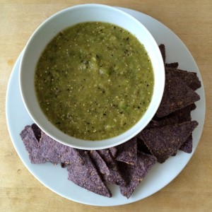 Roasted Tomatillo Salsa