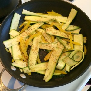 Zucchini Carbonara