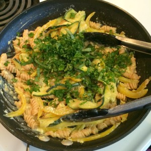 Zucchini Carbonara