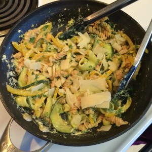 Zucchini Carbonara