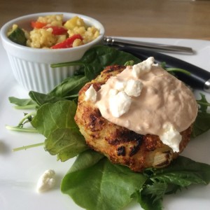 Chicken Avocado Burgers