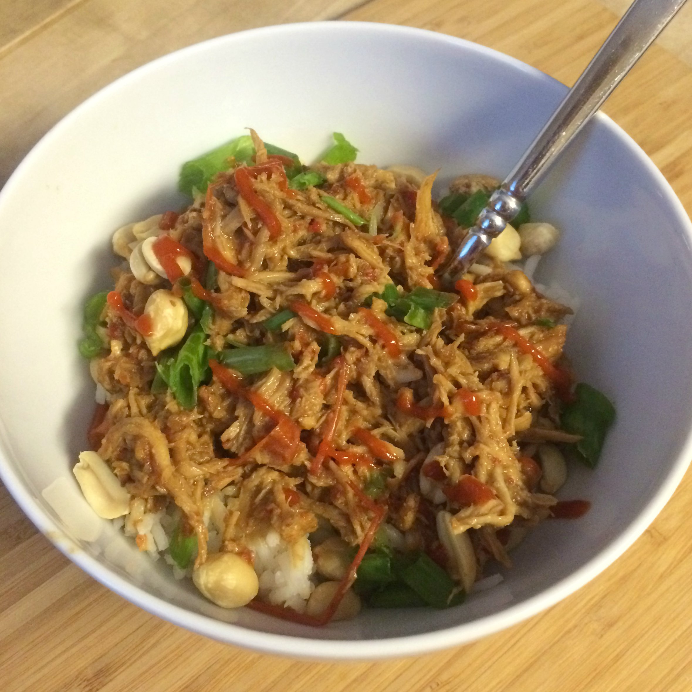 Crock Pot Thai Peanut Chicken