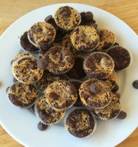 PB Brownie Bites