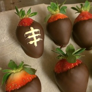 Football Strawberries