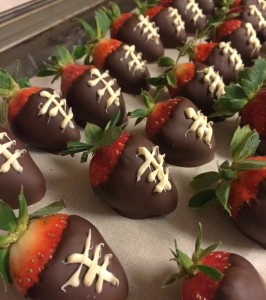 Football Strawberries