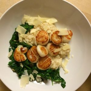 Risotto & Scallops 15