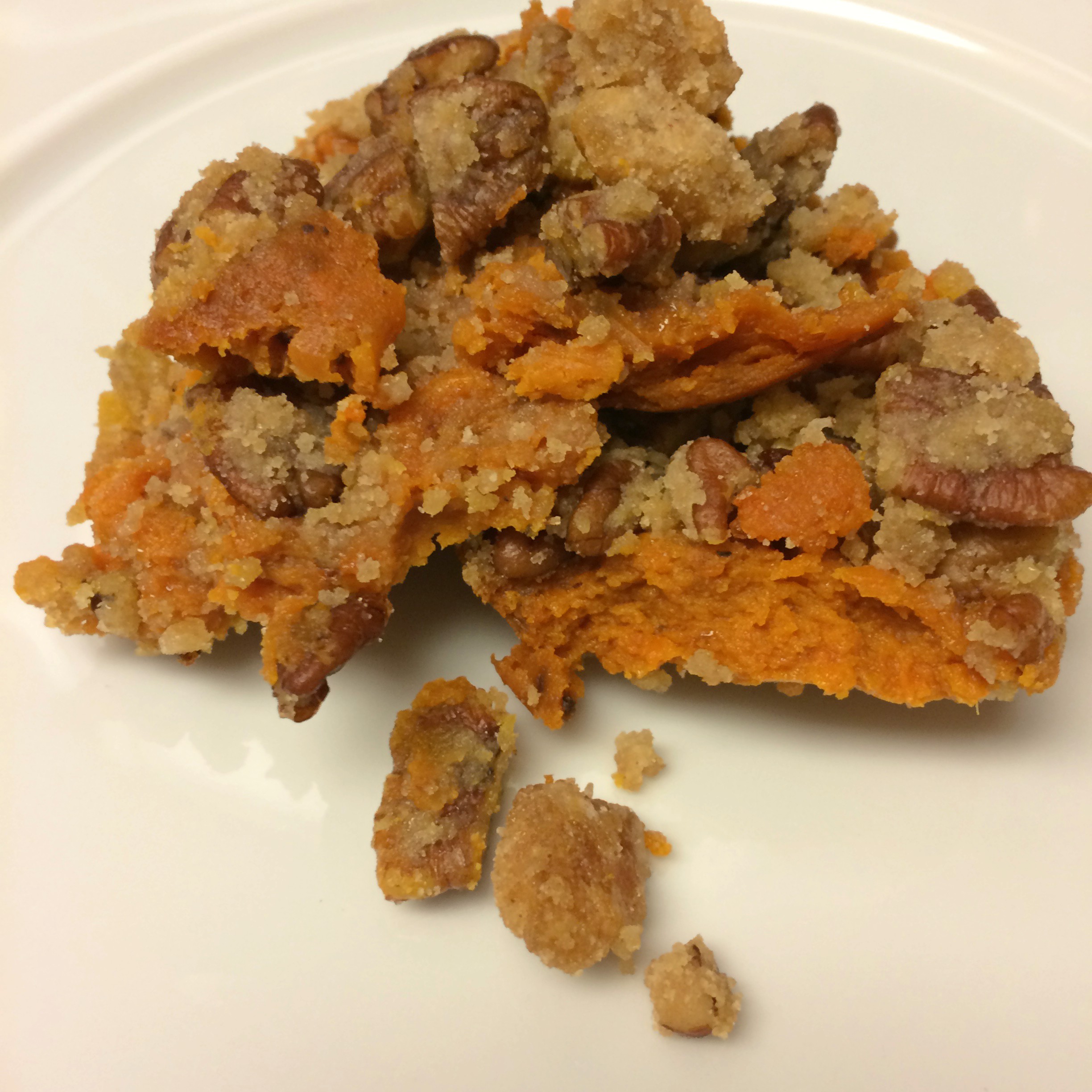 Maple Ginger Sweet Potato Casserole