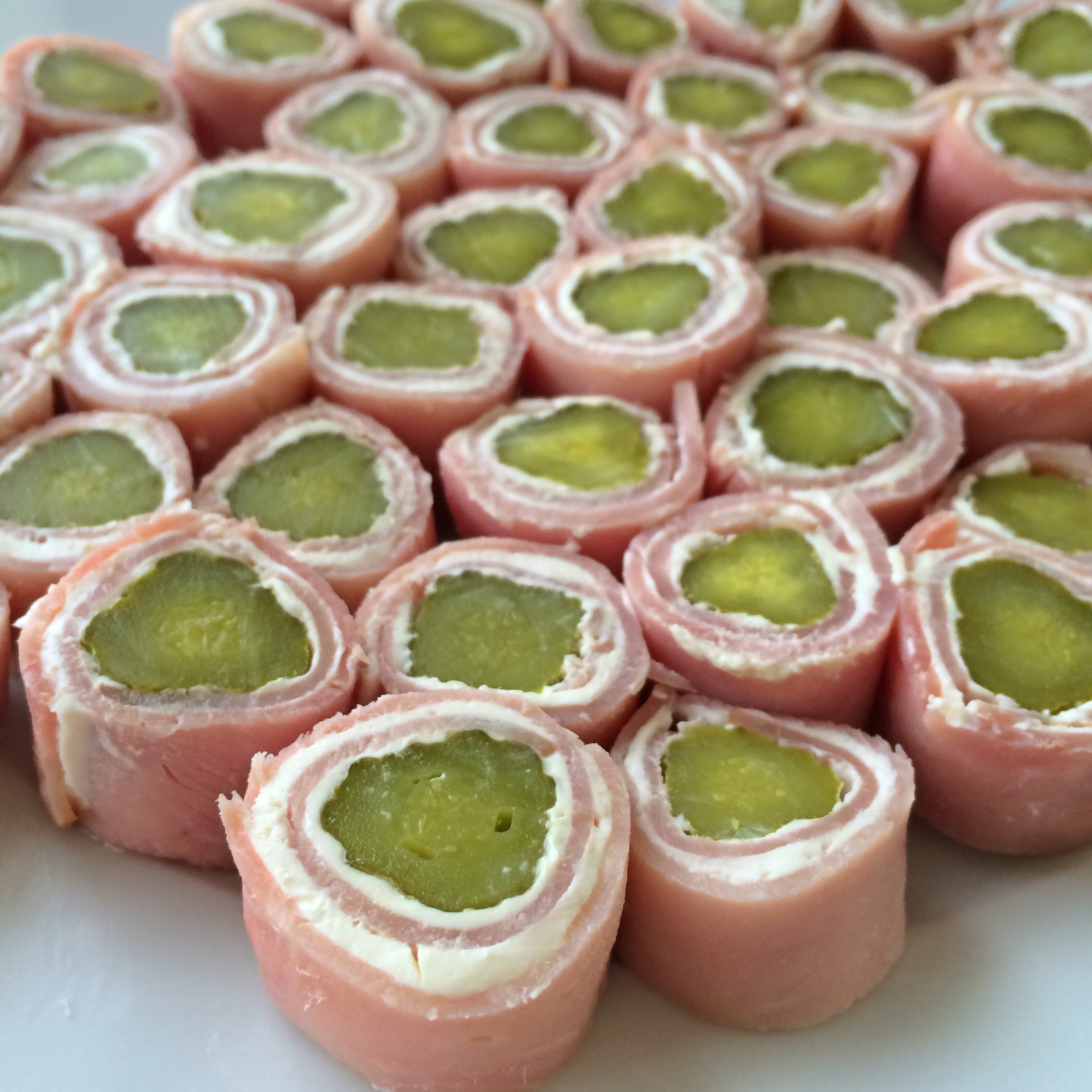 Ham and Pickle Roll Ups