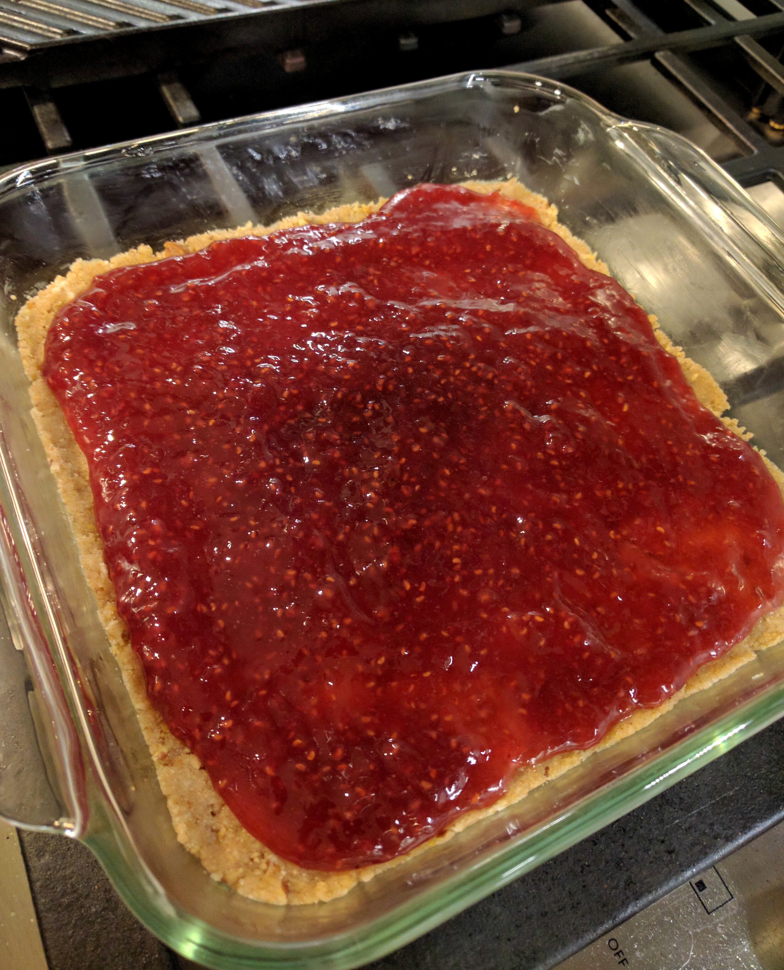 Old World Raspberry Bars