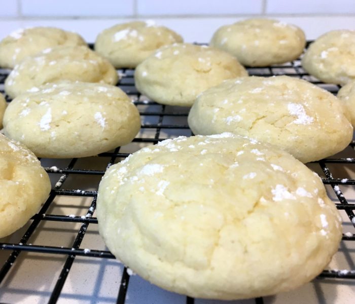 Lemon Crinkle Cookies