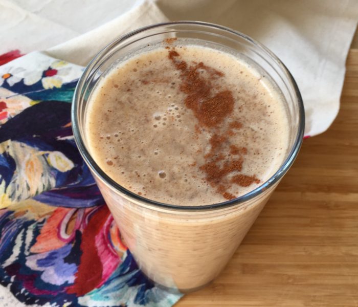 Banana Almond Flax Smoothie