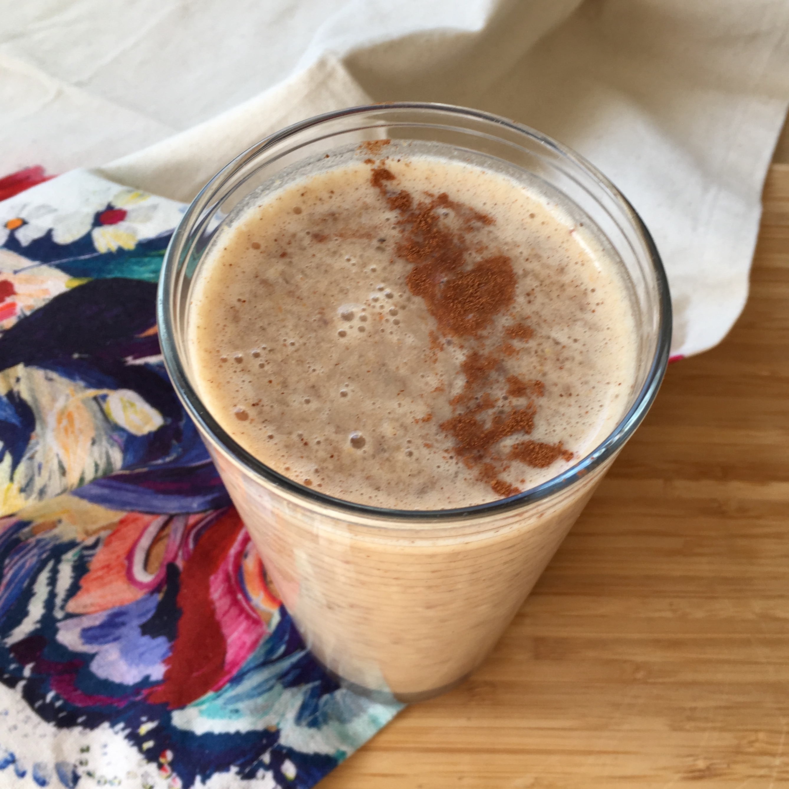 Banana Almond Flax Smoothie