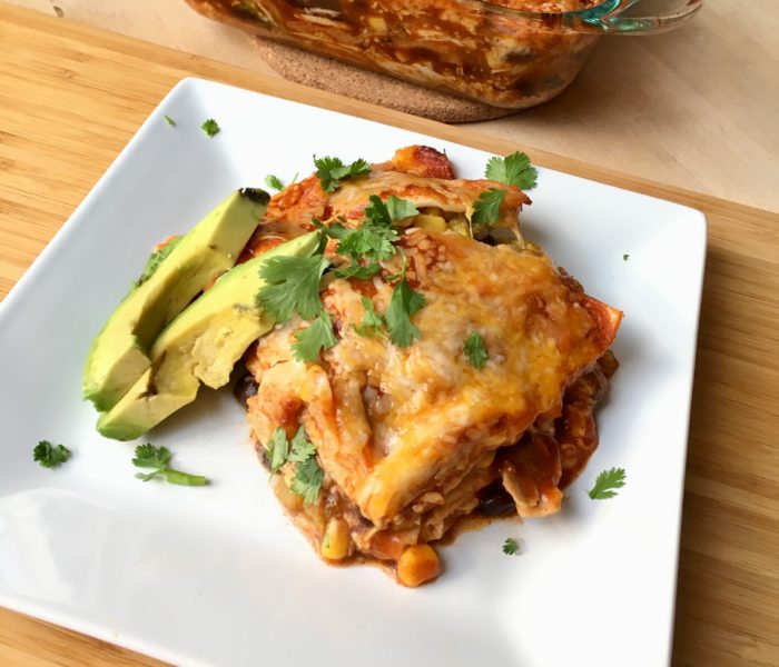 Chicken Enchilada Bake