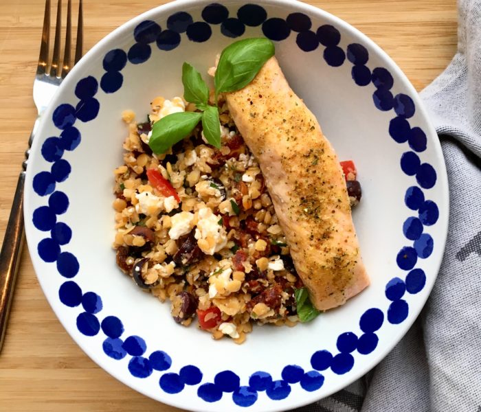 Mediterranean Lentil Salad