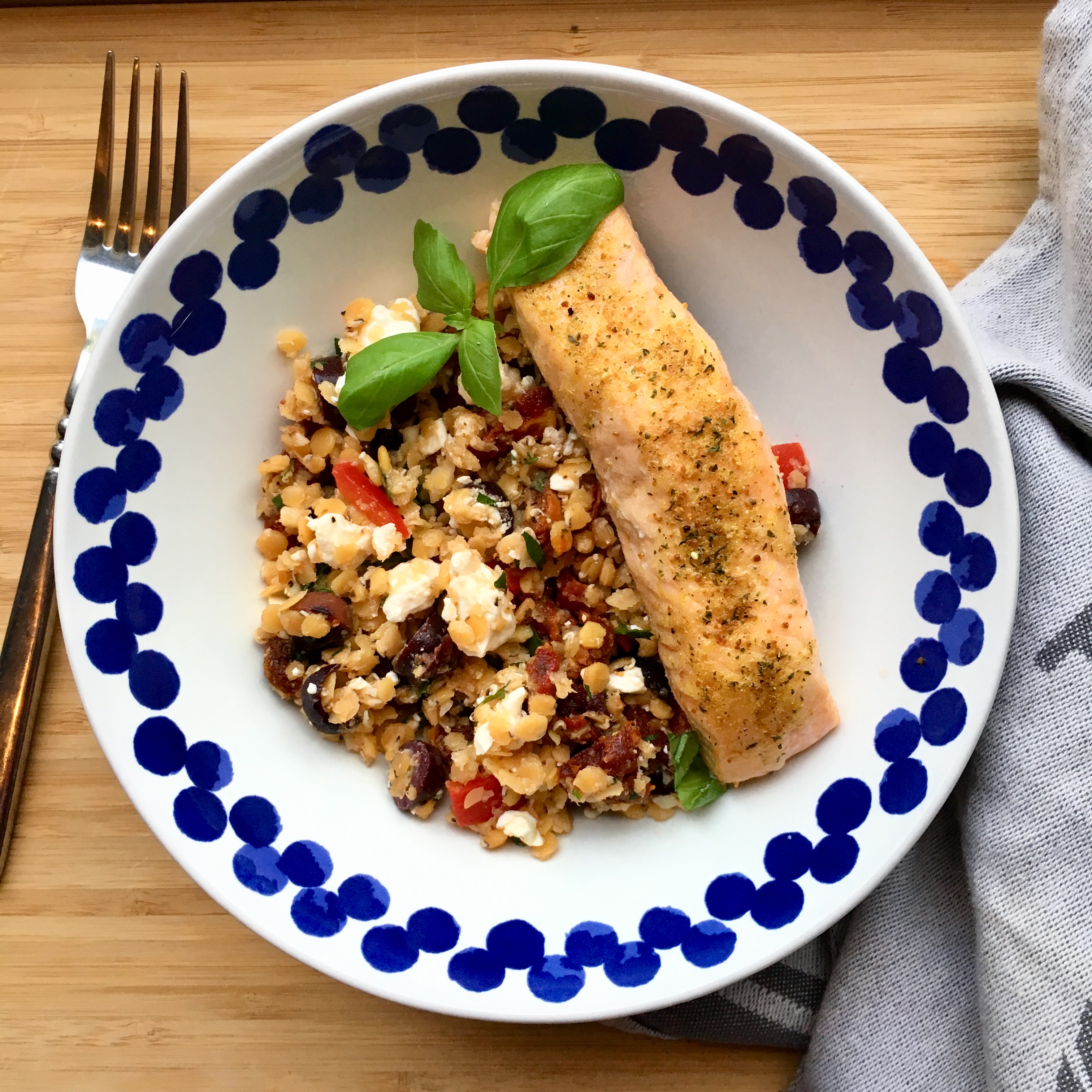 Mediterranean Lentil Salad