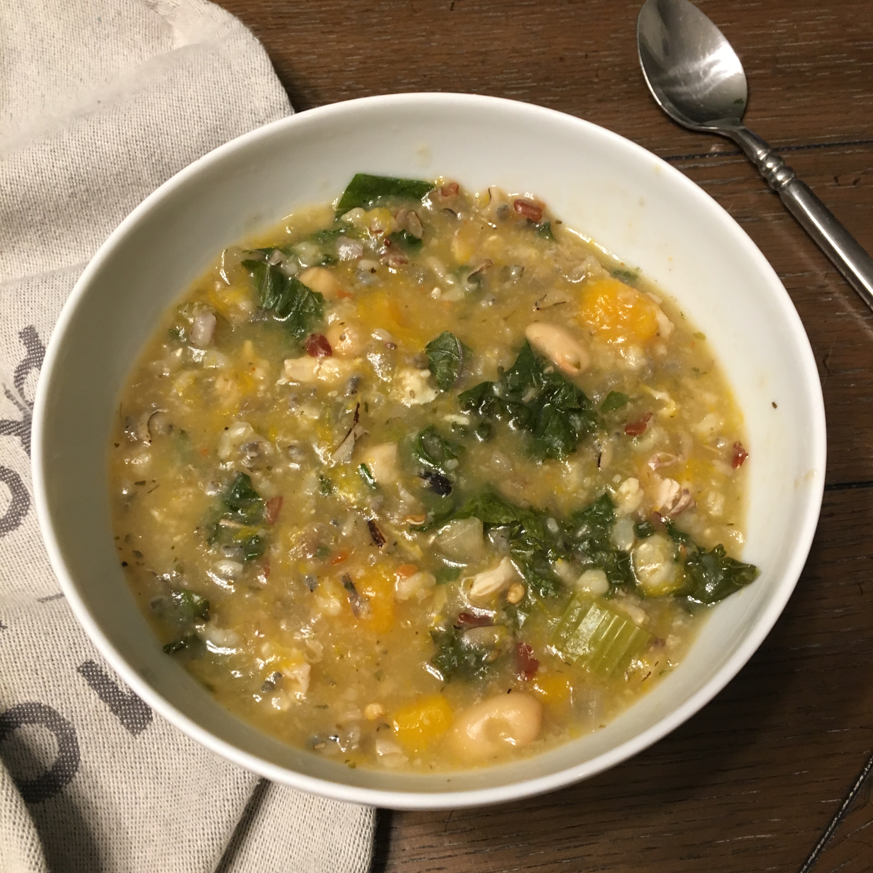Crock-Pot Chicken, Vegetable and Wild Rice Soup
