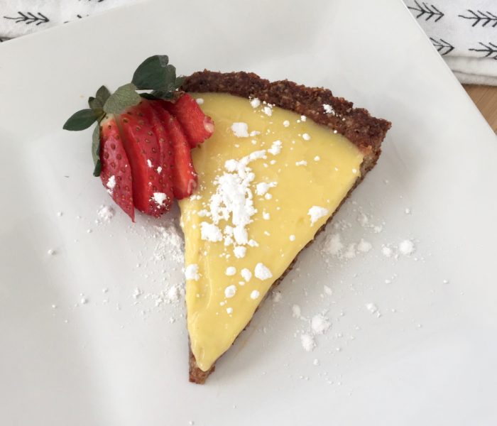 Meyer Lemon Curd Tart