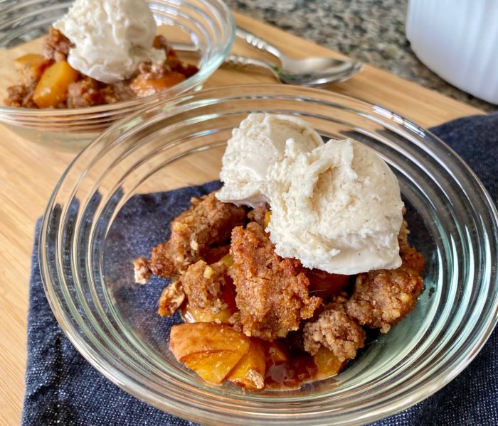 Summer Peach Crisp