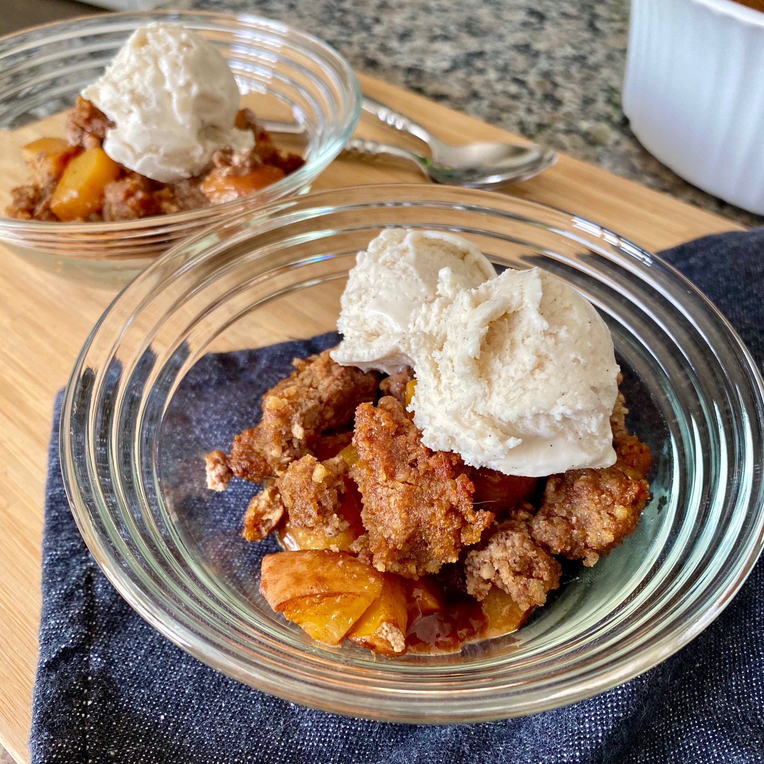 Summer Peach Crisp