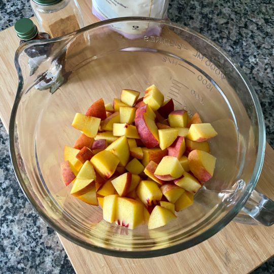 Summer Peach Crisp – The Sisters Kitchen
