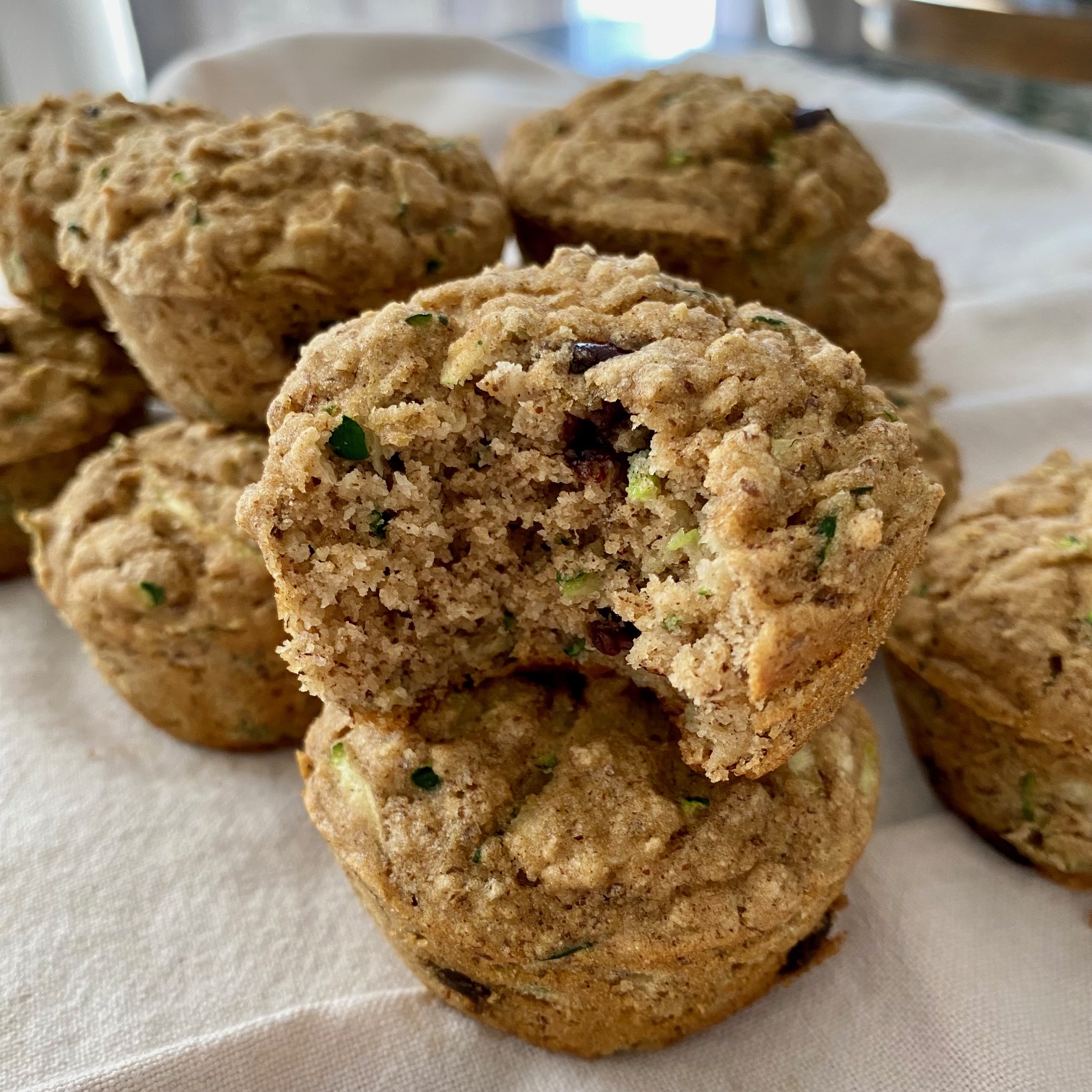 Zucchini Breakfast Muffins