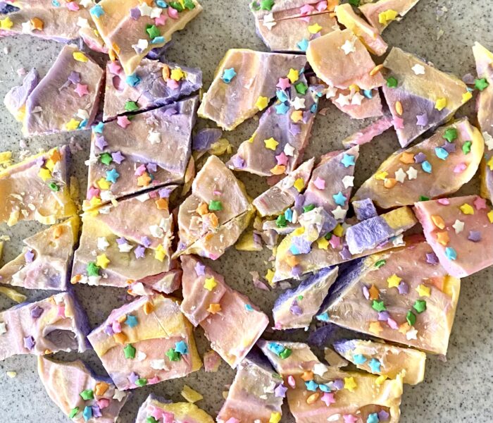 Rainbow Yogurt Bark